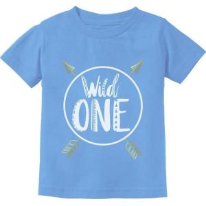 imageWild One 1st Birthday Outfit Boy Girl 1 Year Old Gifts Baby Boys ShirtCalifornia Blue
