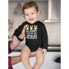 imageEaster Baby Outfit No Bunny Loves Me Like Jesus Christian Long Sleeve BodysuitGreen
