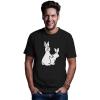 imageFunny Easter Bunny Shirt Easter Rabbits Mens Easter TShirtGray