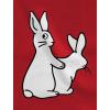 imageFunny Easter Bunny Shirt Easter Rabbits Mens Easter TShirtGray