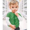 imageIrish Clover Tie St Day Toddler Kids TShirtGreen