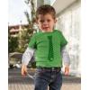 imageIrish Clover Tie St Day Toddler Kids TShirtGreen