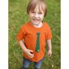 imageIrish Clover Tie St Day Toddler Kids TShirtOrange