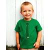 imageIrish Clover Tie St Day Toddler Kids TShirtWhite