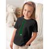 imageIrish Clover Tie St Day Toddler Kids TShirtWhite