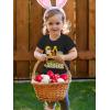 imagePaw Patrol Rubble Digging Easter Eggs TShirt Toddler Kids Egg Hunt Shirt for Boys ampamp GirlsBlack