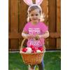 imagePaw Patrol Rubble Digging Easter Eggs TShirt Toddler Kids Egg Hunt Shirt for Boys ampamp GirlsTrade Brother  Pink