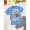 imagePaw Patrol Rubble Digging Easter Eggs TShirt Toddler Kids Egg Hunt Shirt for Boys ampamp GirlsTrade Sister  California Blue
