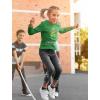 imageSt Patricks Day Irish Clover Floss Leprechaun Youth Kids Long Sleeve TShirtGreen