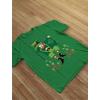 imageSt Patricks Day Shirt Clovers Dabbing Leprechaun Toddler Kids TShirtOrange