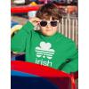 imageSt Patricks Hoodie Irish Shamrock Pattys Day Toddler Kids Sweatshirt HoodiesGreen