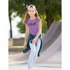 imageTstars Boys Easter Shirt Girls Chillin Bunnies Youth KidsViolet