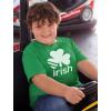 imageTstars Youth Kids St Patricks Day TShirt Lucky Irish Shamrock Clover Design for Boys and GirlsIrish  Green