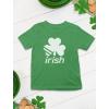 imageTstars Youth Kids St Patricks Day TShirt Lucky Irish Shamrock Clover Design for Boys and GirlsIrish  Green