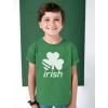 imageTstars Youth Kids St Patricks Day TShirt Lucky Irish Shamrock Clover Design for Boys and GirlsIrish  Green