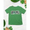 imageTstars Youth Kids St Patricks Day TShirt Lucky Irish Shamrock Clover Design for Boys and GirlsShamrockin  Green