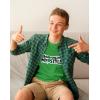 imageTstars Youth Kids St Patricks Day TShirt Lucky Irish Shamrock Clover Design for Boys and GirlsShamrockin  Green