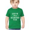 imageBig Brother Boys St Patricks Day Shirt Lucky Irish Clover Toddler Kids TShirtGreen