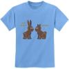 imageEaster Chocolate Bunnies Funny Easter Gift Holiday Cute Youth Kids TShirtCalifornia Blue