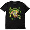 imageFunny Spongebob St Patricks Day TShirts for Boys Girls Youth Kids Shirts Happy StPatricks DayBlack