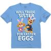 imagePaw Patrol Rubble Digging Easter Eggs TShirt Toddler Kids Egg Hunt Shirt for Boys ampamp GirlsTrade Sister  California Blue