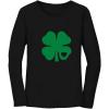 imageSt Patricks Day Shirt Women Teen Girls Irish Shamrock Long Sleeve TShirtBlack