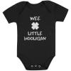 imageTstars  Cute Wee Little Hooligan Irish Funny St Patricks Day Baby BodysuitBlack