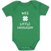 imageTstars  Cute Wee Little Hooligan Irish Funny St Patricks Day Baby BodysuitGreen