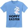 imageTstars Hoppy Easter TShirt Funny Egg Hunt Bunny Tee for Toddler ampamp Youth Boys ampamp GirlsCalifornia Blue