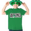 imageTstars Youth Kids St Patricks Day TShirt Lucky Irish Shamrock Clover Design for Boys and GirlsShamrockin  Green