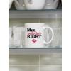 imageCouple Mugs Mr Right And Mrs Always Right Funny His And Hers Coffee Mugs Set Wedding Gift Set For Couple Anniversary Newlywed Gifts Husband And Wife Coffee Mugs Mom And Dad Valentines Matching Couple