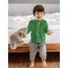 imageIrish Clover Tie Shamrock Boys St Patricks Day Toddler ampamp Youth Kids TShirtGreen