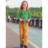 imageSt Patricks Day Irish Clover Dabbing Leprechaun Youth Kids Long Sleeve TShirtGreen