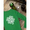 imageSt Patricks Day Shirt Women Teen Girls Irish Shamrock Clover Long Sleeve TShirtGreen