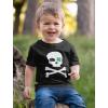 imageToddler St Patricks Day Shirt Pirate Irish Shamrock Clover Kids TShirtBlack