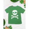 imageToddler St Patricks Day Shirt Pirate Irish Shamrock Clover Kids TShirtGreen