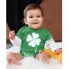 imageTstars First St Patricks Day Outfit  Irish Lucky Clover Short Sleeve Bodysuit for Baby Boys ampamp GirlsClover  Green