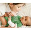 imageTstars First St Patricks Day Outfit  Irish Lucky Clover Short Sleeve Bodysuit for Baby Boys ampamp GirlsKiss Me  Green