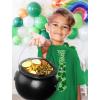 imageTstars Lucky Shamrock Clover Tie TShirt St Patricks Day Tee for Toddler ampamp Youth Boys ampamp GirlsGreen