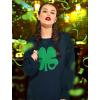 imageTstars St Patricks Day Sweatshirt Women Four Leaf Clover Irish Shamrock SweatshirtsNavy