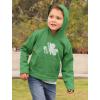 imageTstars St Patricks Hoodie White Shamrock Pattys Day Youth Kids Irish Sweatshirt HoodiesGreen