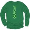 imageIrish Clover Tie Shamrock Boys St Patricks Day Toddler ampamp Youth Kids TShirtGreen