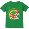 imageSt Patricks Day Paw Patrol TShirt  Toddler ampamp Kids Lucky Shamrock Tee for Boys ampamp GirlsHappy  Green