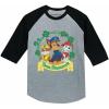 imageTeam Paw Patrol St Patricks Day Toddler ampamp Kids Raglan Tee  Lucky Shamrock 34 Sleeve TShirt for Boys ampamp Girls Dark GrayDark Gray