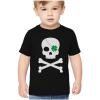 imageToddler St Patricks Day Shirt Pirate Irish Shamrock Clover Kids TShirtBlack