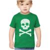 imageToddler St Patricks Day Shirt Pirate Irish Shamrock Clover Kids TShirtGreen