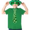 imageTstars Lucky Shamrock Clover Tie TShirt St Patricks Day Tee for Toddler ampamp Youth Boys ampamp GirlsGreen