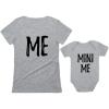 imageTstars Mommy and Me Outfits Me and Mini Me Mother Daughter Matching Mothers Day ShirtsMom Gray  Daughter Gray