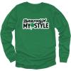 imageTstars St Patricks Day Boys Shirt  Lucky Irish Shamrock ampamp Clover Design  Long Sleeve Kids TeeShamrockin  Green