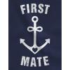 imageFunny Captain ampamp First Mate Nautical Sailing Matching TShirts Set Couples Gift Captain Blue LargeFirst Mate Aqua Small